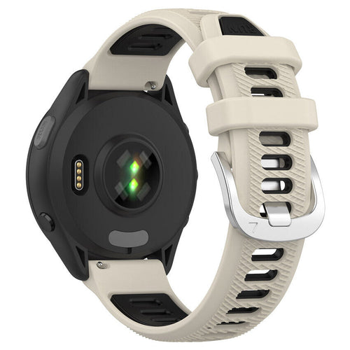 Garmin Vivomove Trend Sportarmband mit Schnalle (Beige/Schwarz)