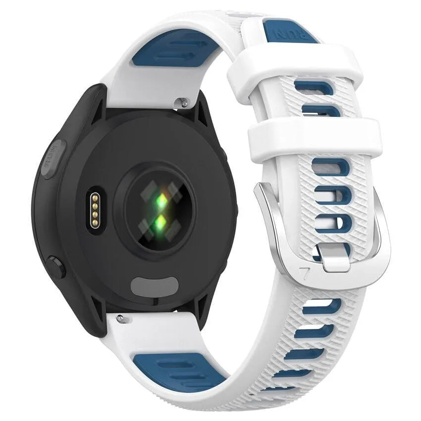 Coros Apex 42mm Sport Strap With Buckle (White/Blue)