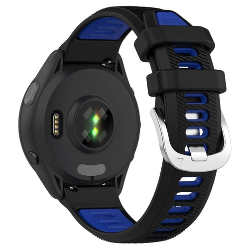 Coros Apex 4 - 42mm Sportarmband mit Schnalle (Schwarz/Blau)