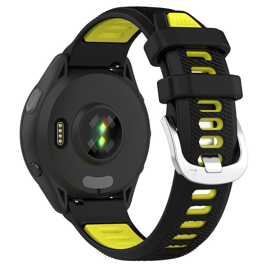 Garmin D2 Air X10 Sportarmband mit Schnalle (Schwarz/Gelb)
