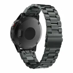 Garmin Instinct 3 - 45mm Stahlarmband (Schwarz)