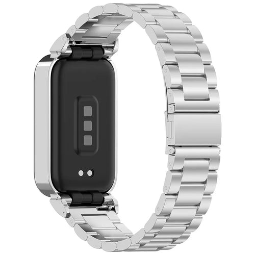 Xiaomi Smart Band 9 Active Stahlarmband (Silber)