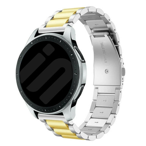 Garmin Approach S44 Stahlarmband (Silber/Gold)