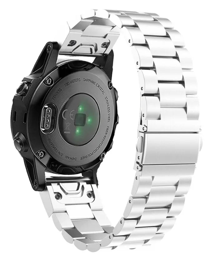 Garmin Descent Mk2S Stahlarmband (Silber)