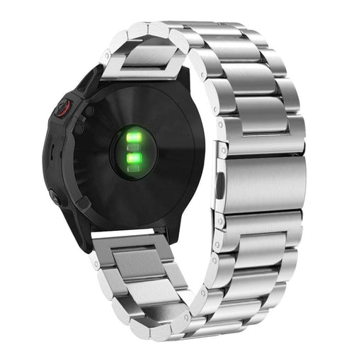 Garmin Tactix 7 Steel Strap (Silver)