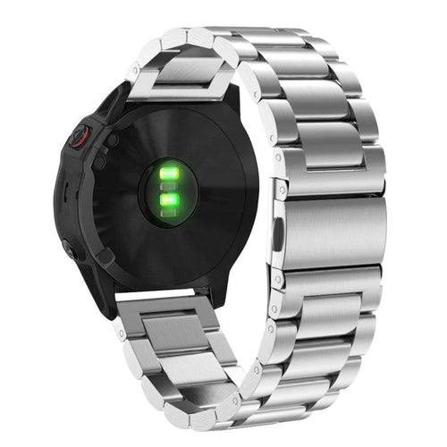 Amazfit T-Rex Ultra 2 Steel Strap (Silver)