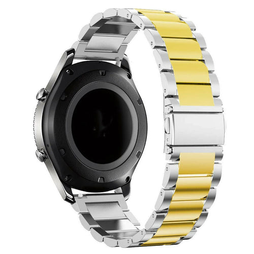 Amazfit GTR Mini Stahlarmband (Silber/Gold)