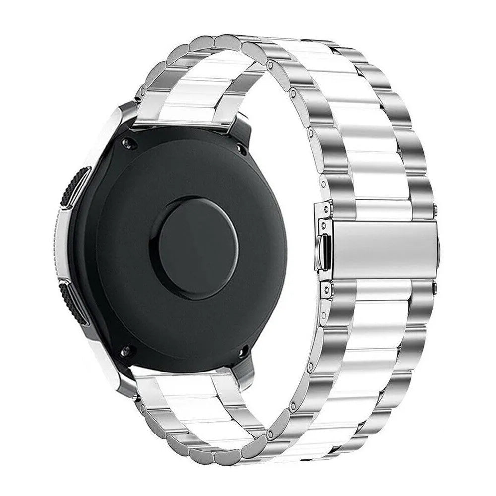 Amazfit GTR Mini Stahlarmband (Silber/Weiß)