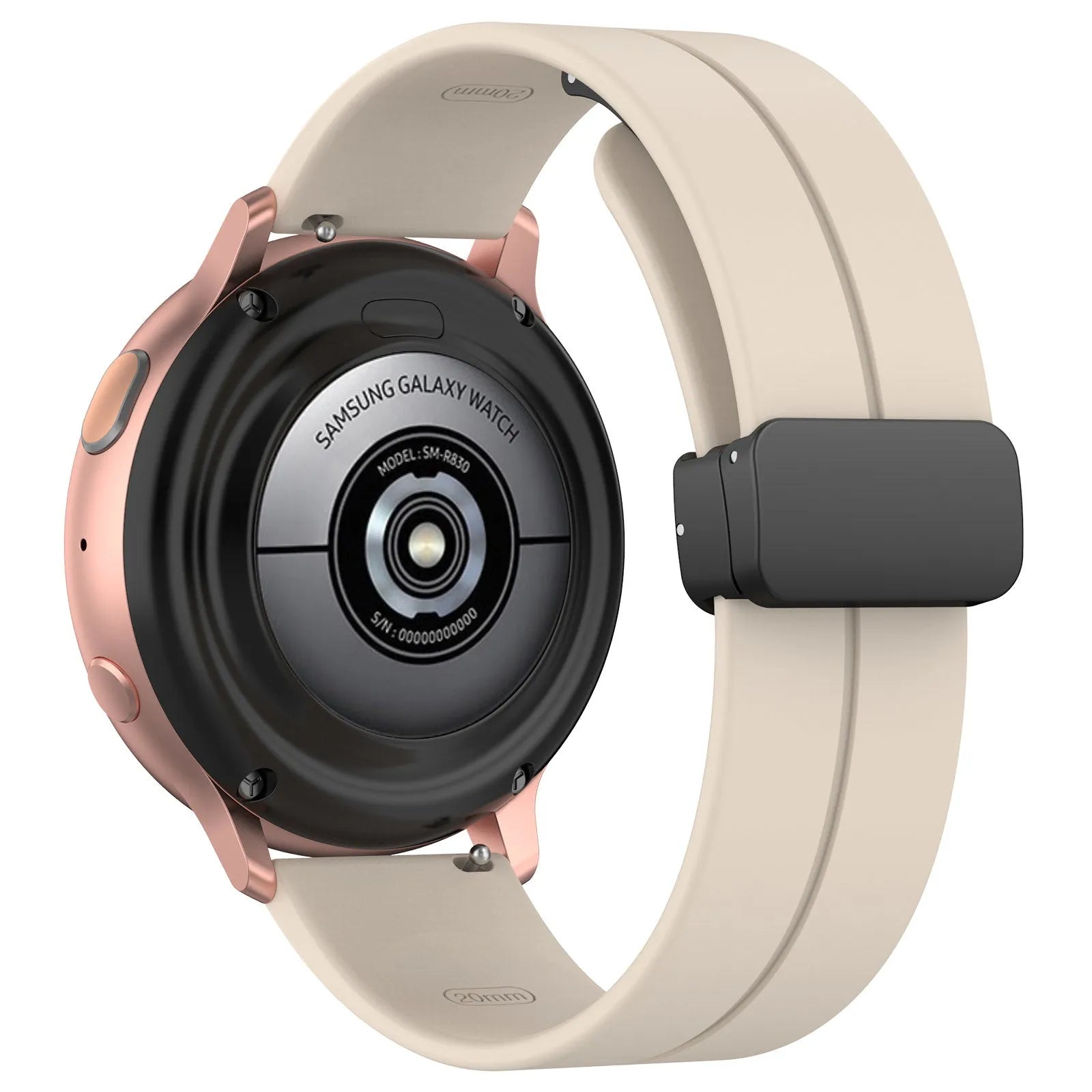Coros Apex 42mm D-Schnalle Silikonarmband (Polarstern)