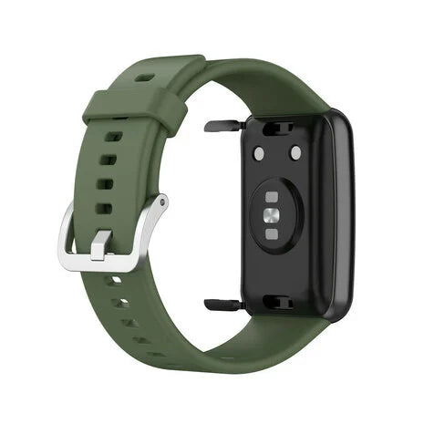 Huawei Watch Fit SE Silikonarmband (Dunkelgrün)