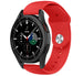 Samsung Galaxy Watch 4 Classic 42mm Silicone Strap (Red)