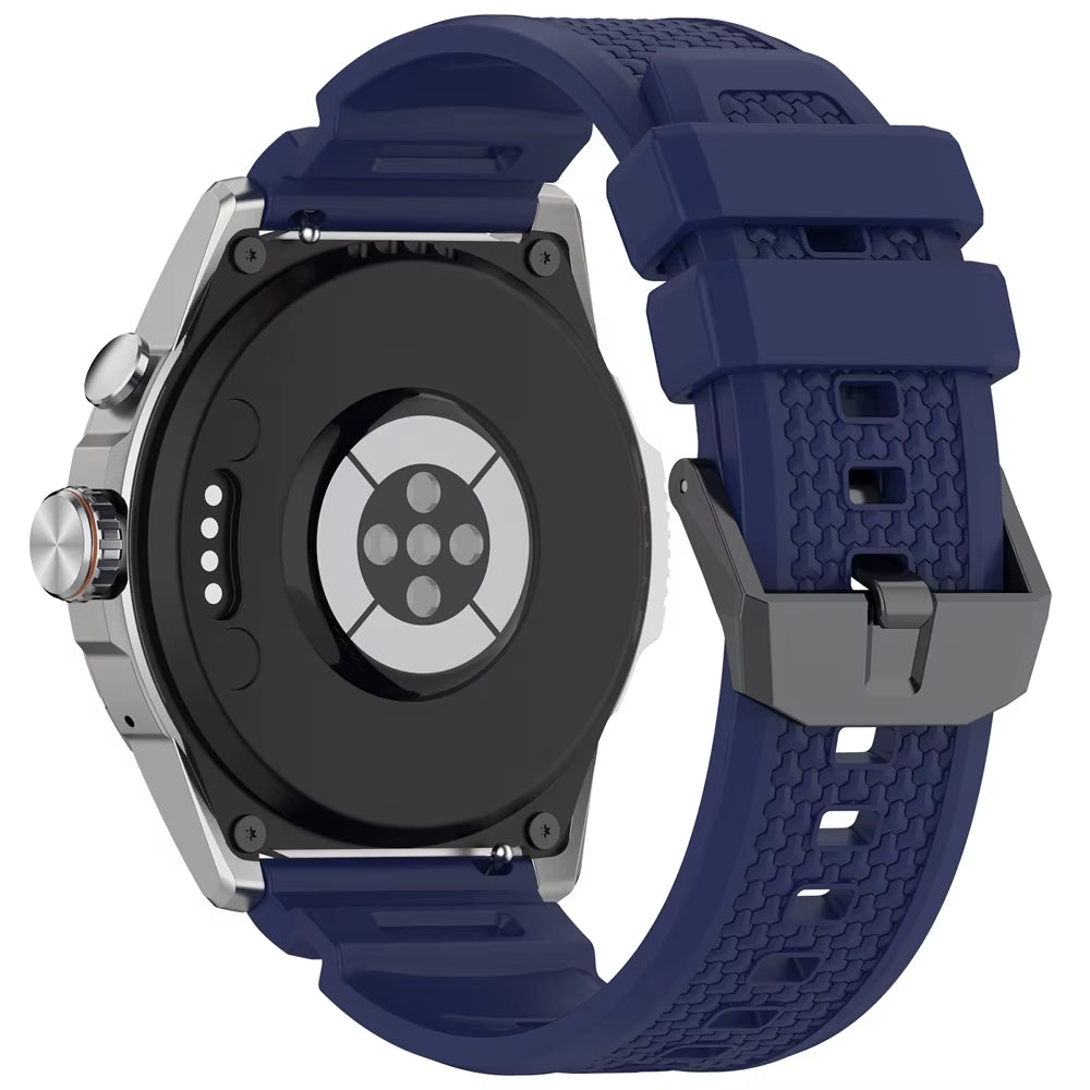 TicWatch Pro 5 Enduro Silikonarmband (Dunkelblau)