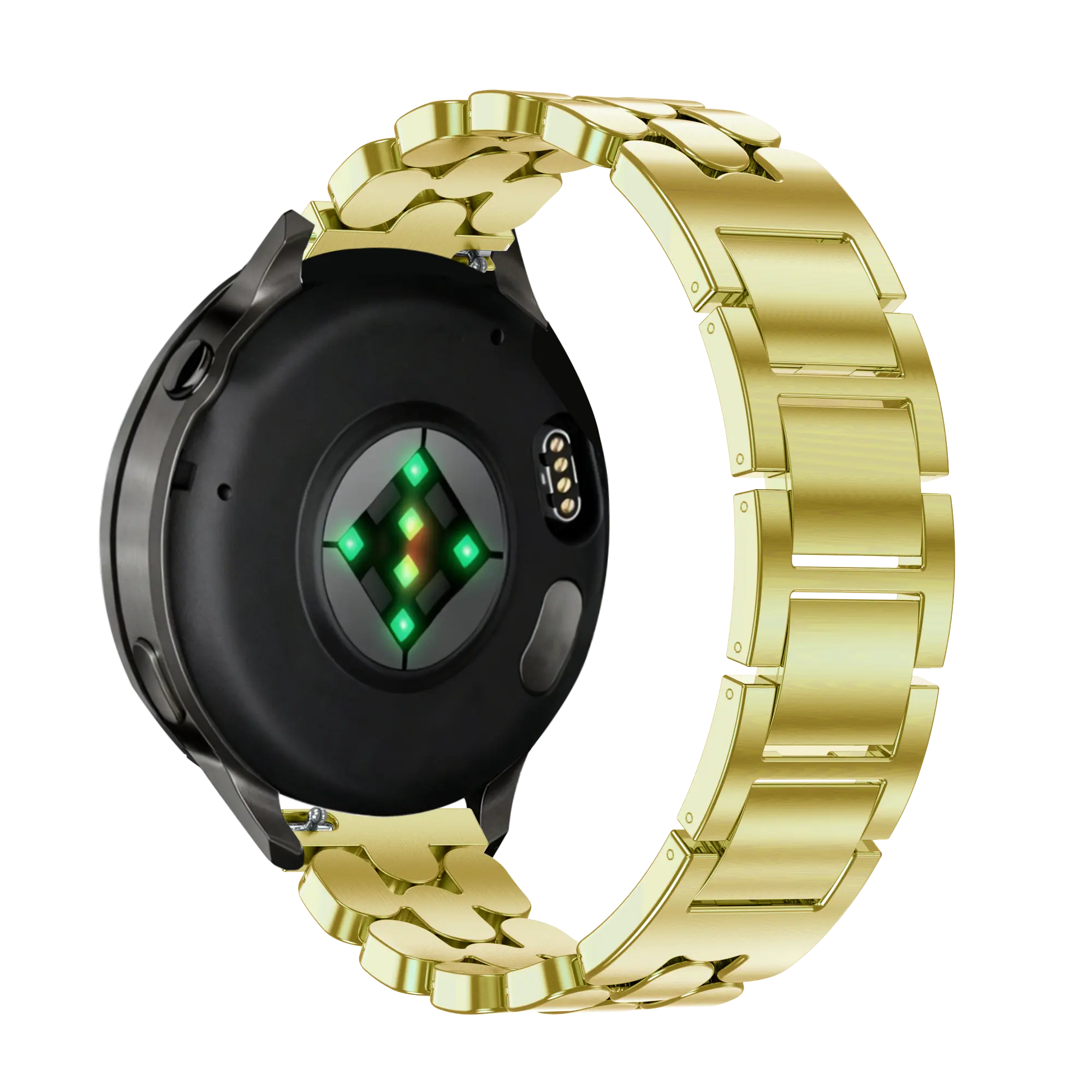 Bandz Garmin Vivomove 3s Stahlarmband 'Oval' (Gold)