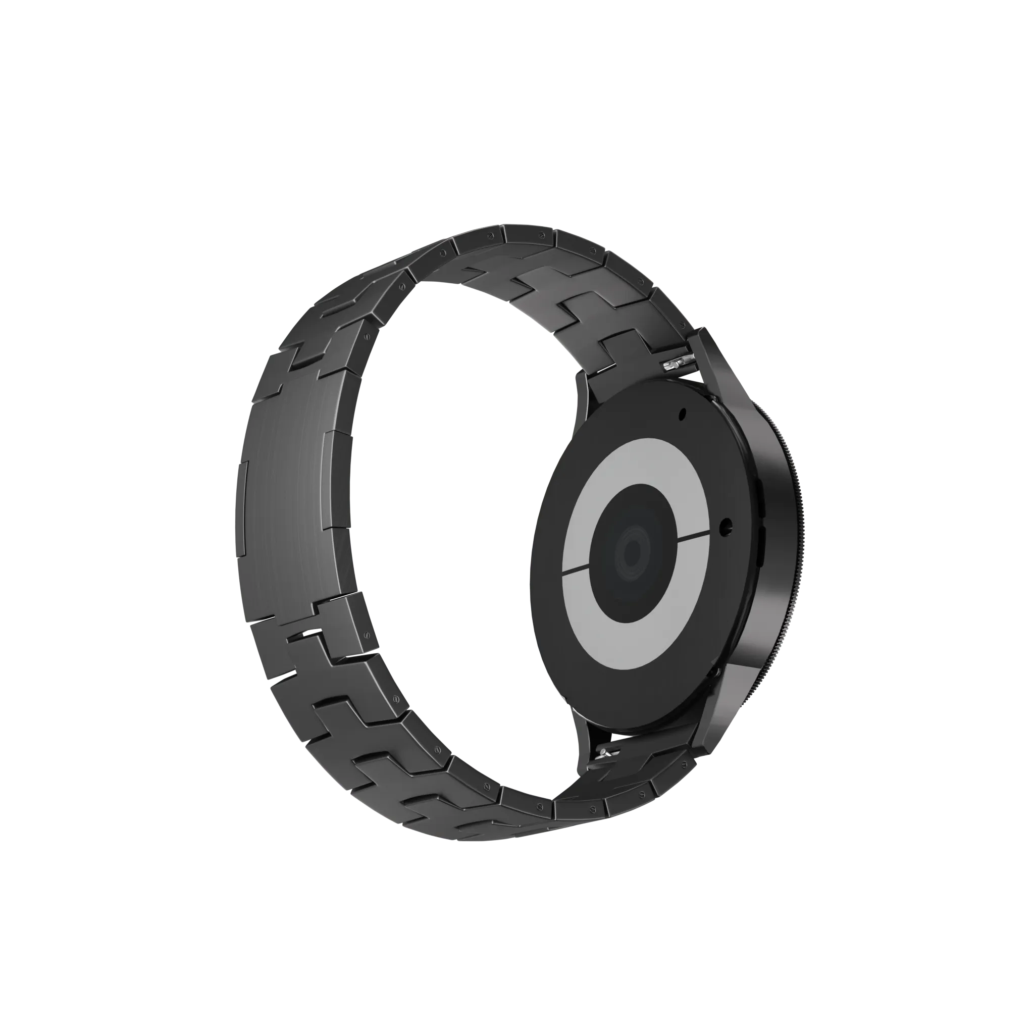 Oppo Watch X2 Gebürstetes Titanarmband (flacher Verschluss) (Graphit)