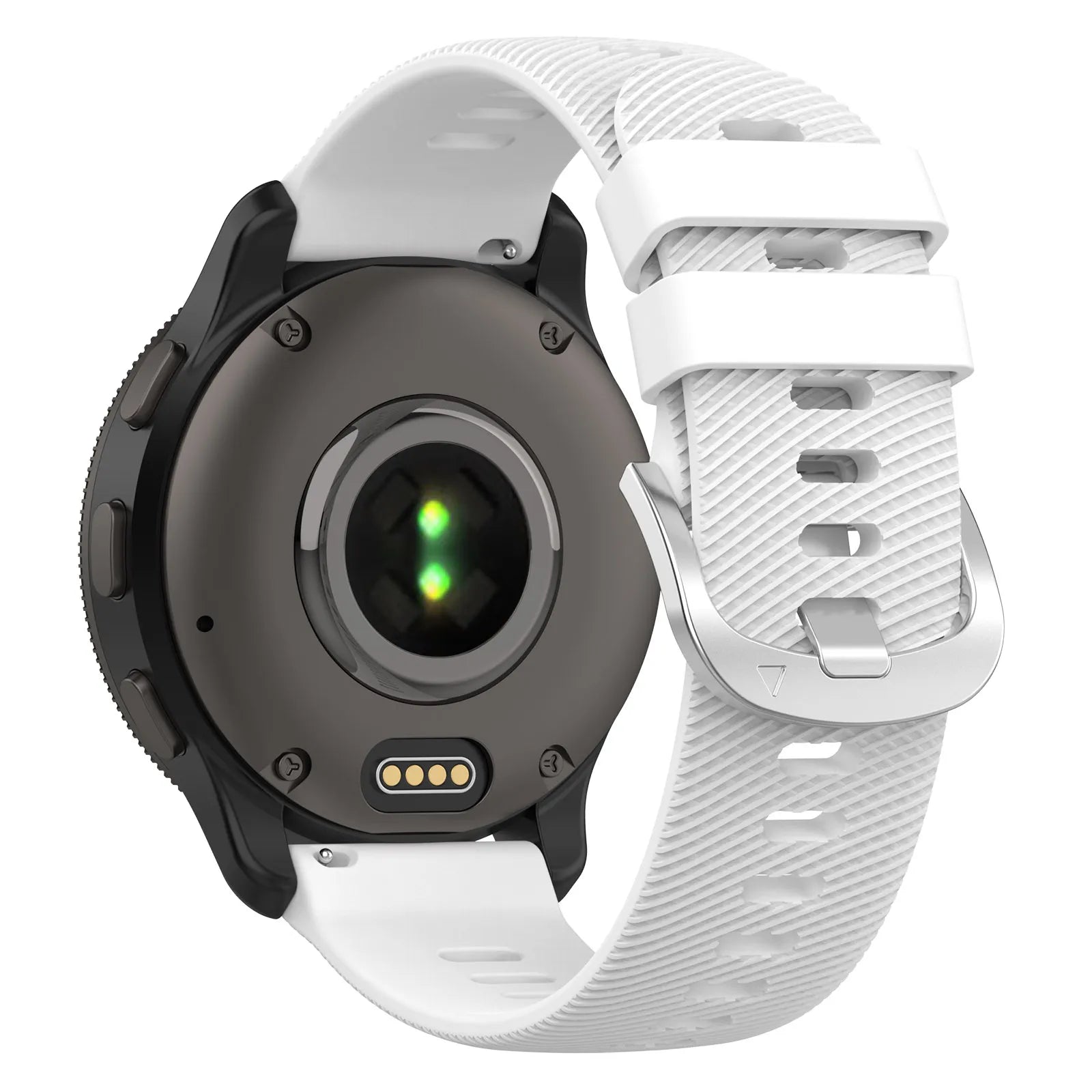 Garmin Vivomove Trend Silikonarmband (Weiß)