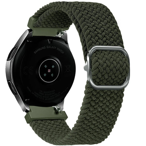 Suunto 9 Peak Pro Verstellbar geflochtene Armband (grün)