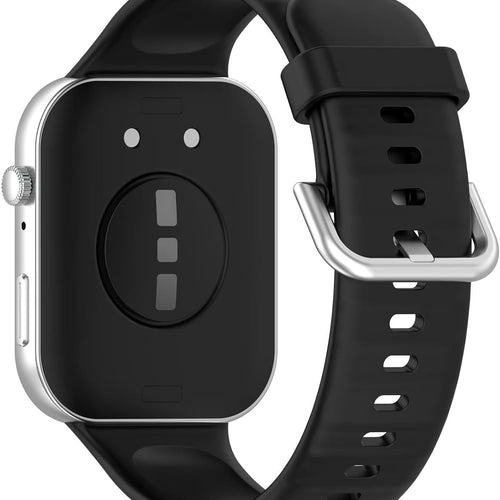 Huawei Watch Fit 4 Silikonarmband (Schwarz)