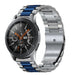 Samsung Galaxy Watch 46mm Stahlarmband (Silber/Blau)
