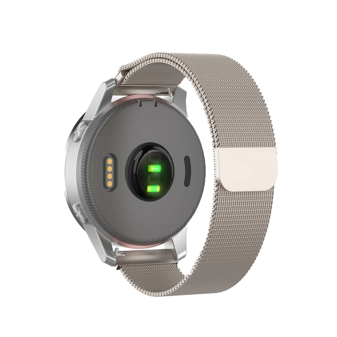 Withings Scan Watch 2 - 38mm Milanese-Armband (Polarstern)