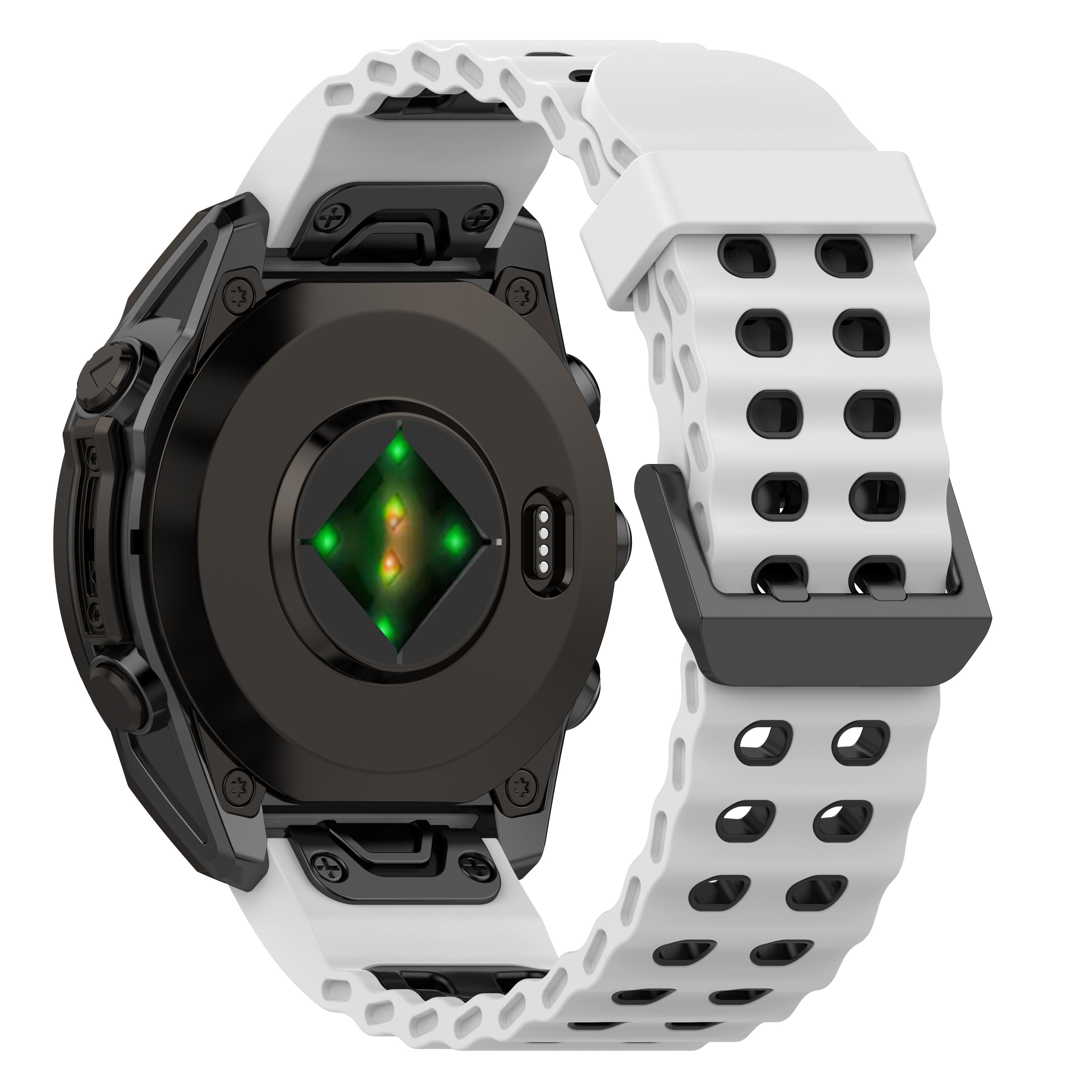 Garmin Tactix 7 Pro Wave Sportarmband (Weiß/Schwarz)