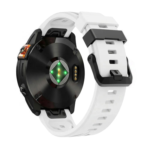 Garmin Forerunner 955 Race Silicone Strap (White)