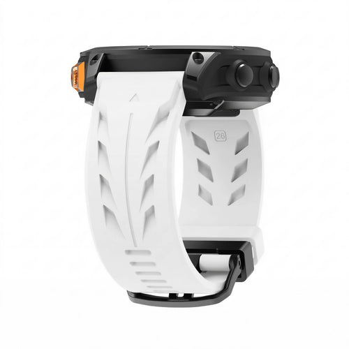Garmin Forerunner 955 Race Silicone Strap (White)