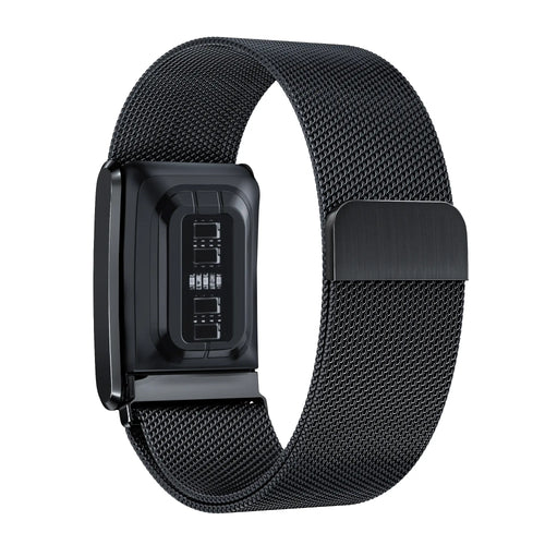 WHOOP 5.0 Milanese Armband (Schwarz)