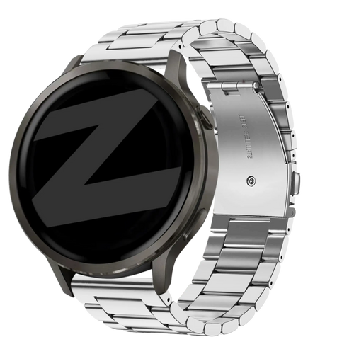 Bandz Garmin Forerunner 70 Steel Strap 'Classic' (Silver)