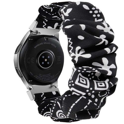 Huawei Watch GT 3 42mm Scrunchie Strap (Black Mix)