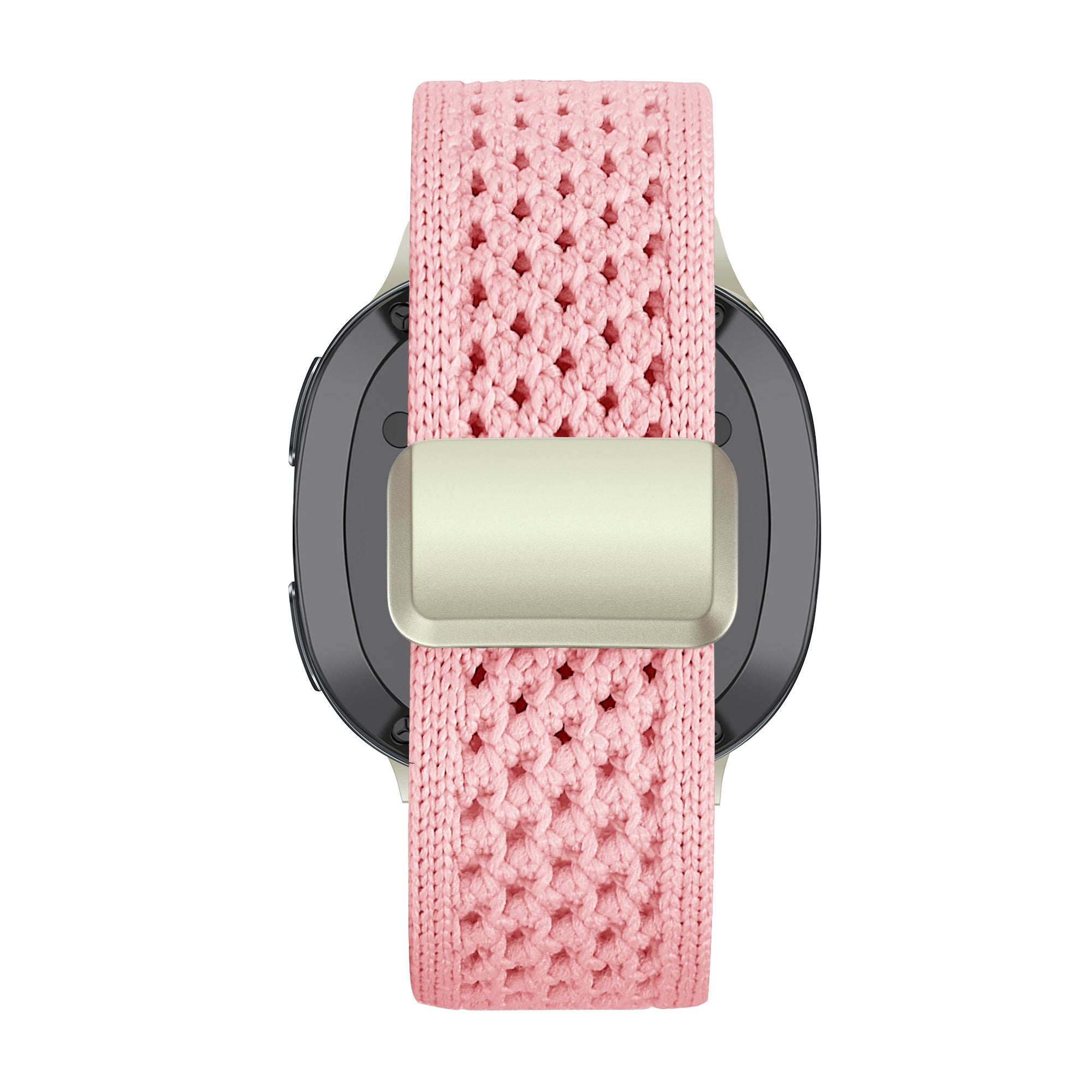Bandz Samsung Galaxy Watch 9 - 40mm Vintage Nylonarmband (Rosa)
