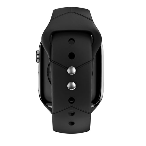 BALR Apple Watch Ultra Hexagons Sport Strap (Black)