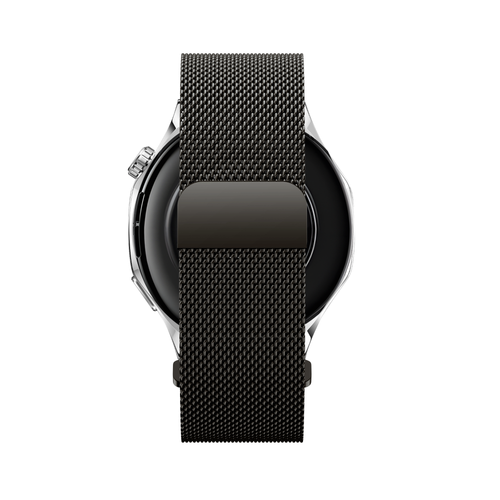 Bandz Xiaomi Mi Watch 'One Push' Milanese Armband (Titan Grau)