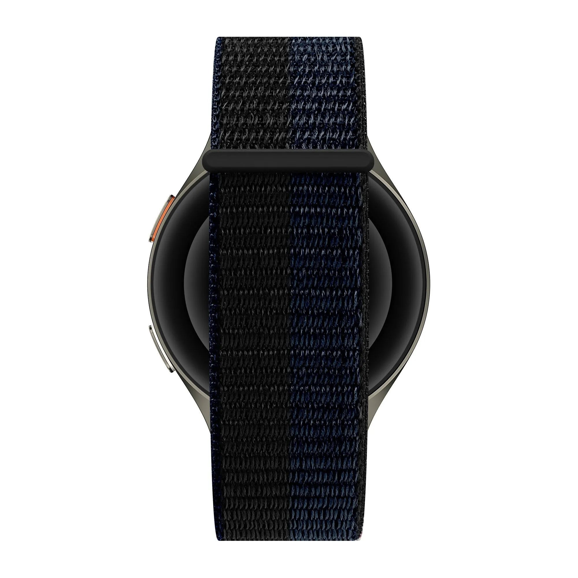 Bandz Suunto 9 Peak Pro Nylonarmband 'Easy Fit' (Schwarz/Blau)