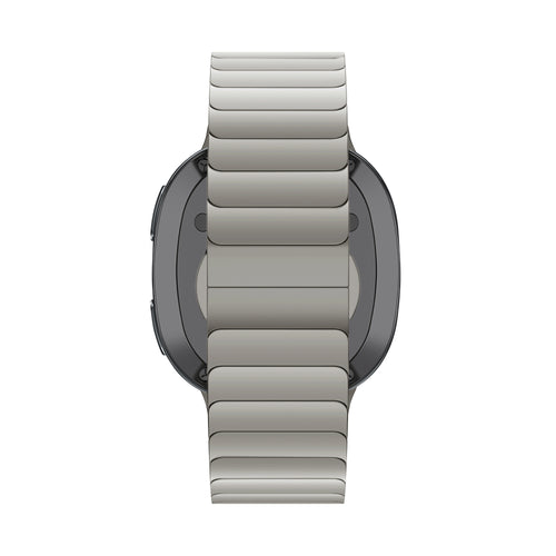Bandz Samsung Galaxy Watch 9 - 44mm Stahlarmband 'One Bead' (Titan)