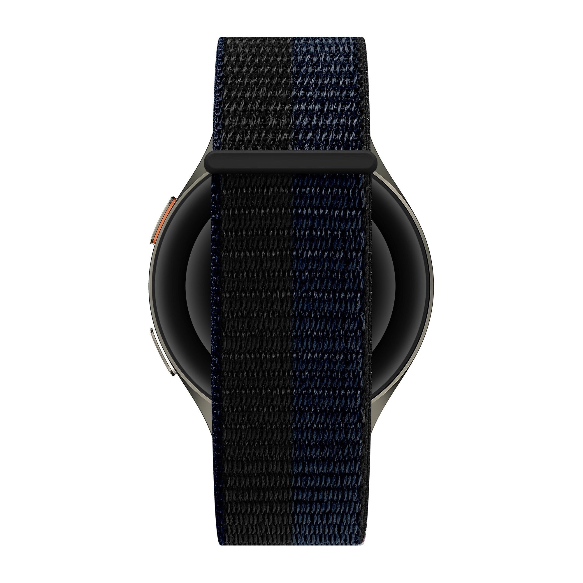 Bandz Amazfit Balance 2 Nylonarmband 'Easy fit' (Schwarz/Blau)