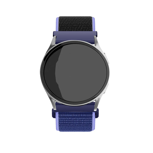 Garmin Venu 4 - 45mm Nylon Strap (Blue/Black)