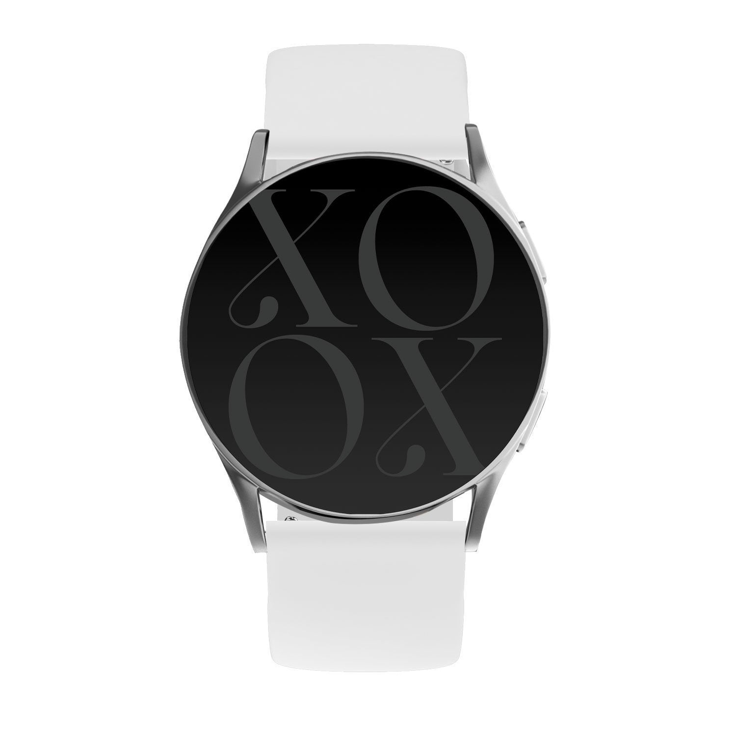 xoxo Wildhearts Samsung Galaxy Watch 5 - 40mm Silikonarmband (Weiß)