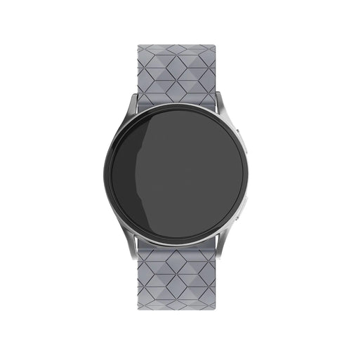 Suunto Race (en) Silikonhexa -Armband (grau)