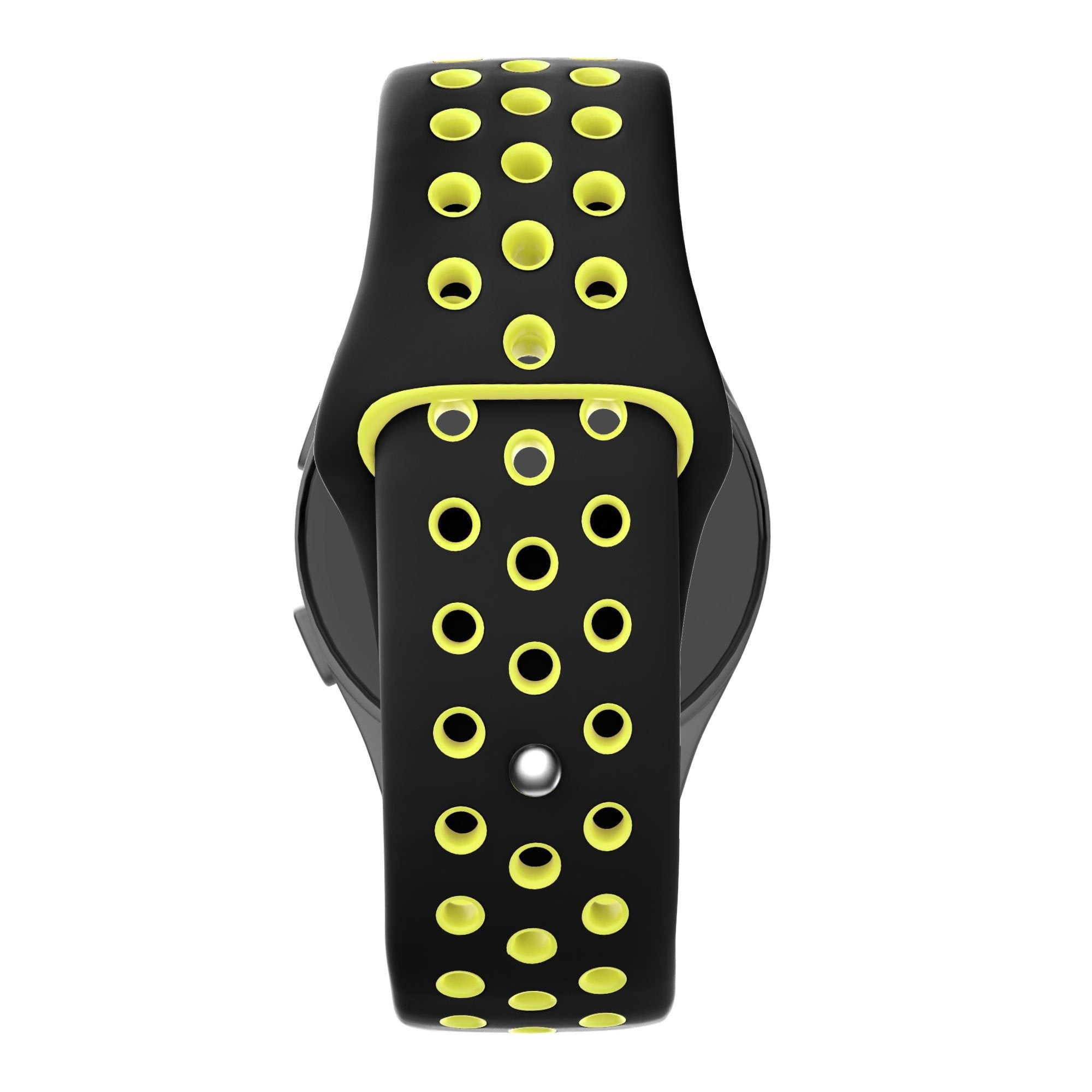 Bandz Watch 3 (Pro) Sport Strap 'Deluxe' (Black/Yellow)