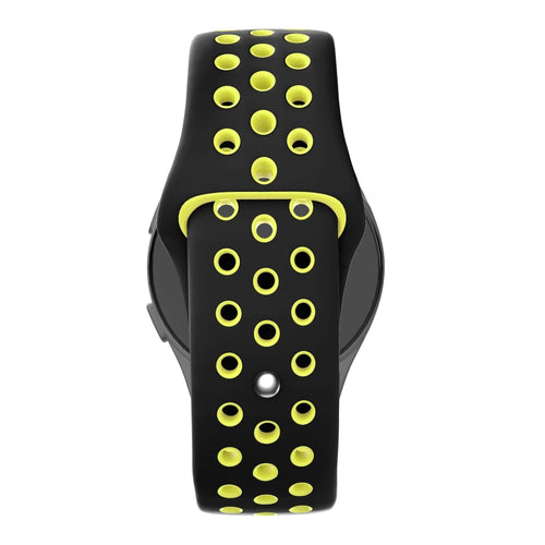 Bandz Coros Apex 4 - 42mm Sport Strap 'Deluxe' (Black/Yellow)