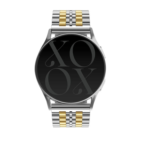 xoxo Wildhearts OnePlus Watch Stahlarmband (Silber/Gold)