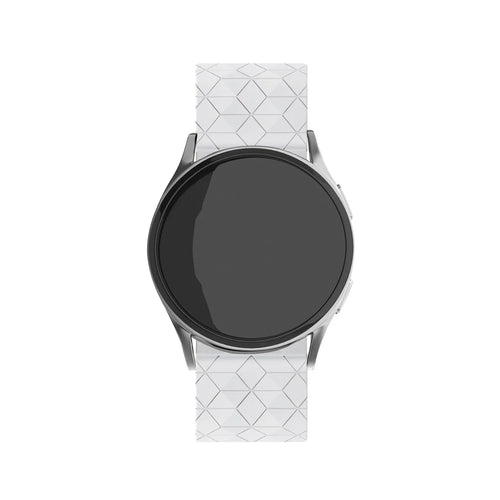 Suunto Race (en) Silikonhexa -Armband (weiß)