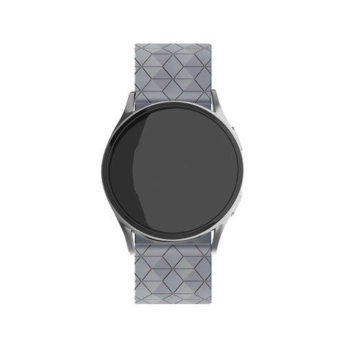 Gard Pro Health Smartwatch 3 - 48mm Silicone Strap Hexagons (Grey)