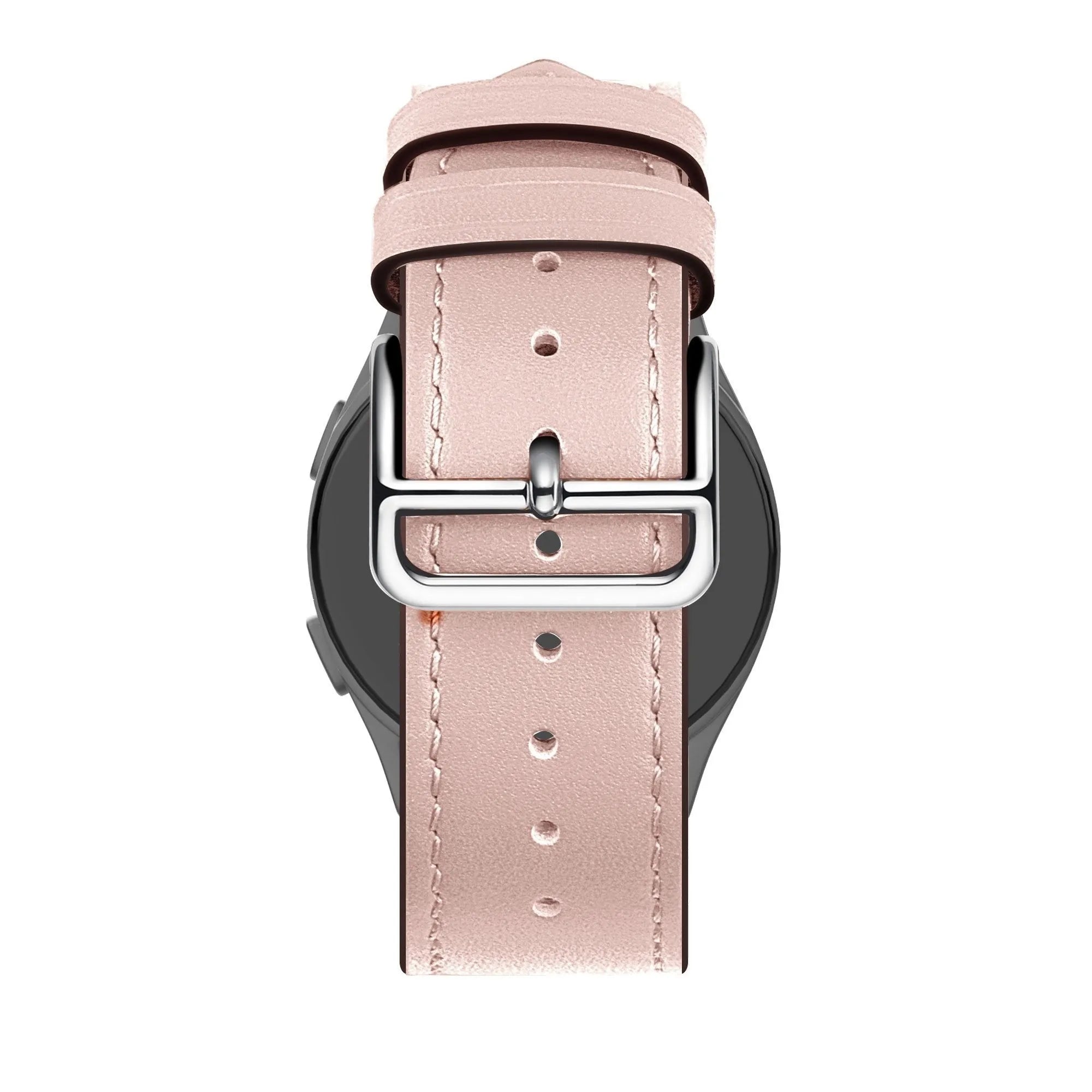 Bandz Oozoo Smartwatch 20mm Leather Strap 'Deluxe' (Pink)