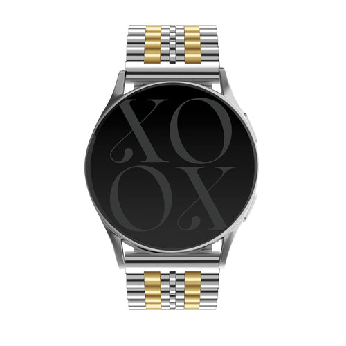 xoxo Wildhearts Huawei Watch GT 3 Pro 43mm Stahlarmband (Silber/Gold)