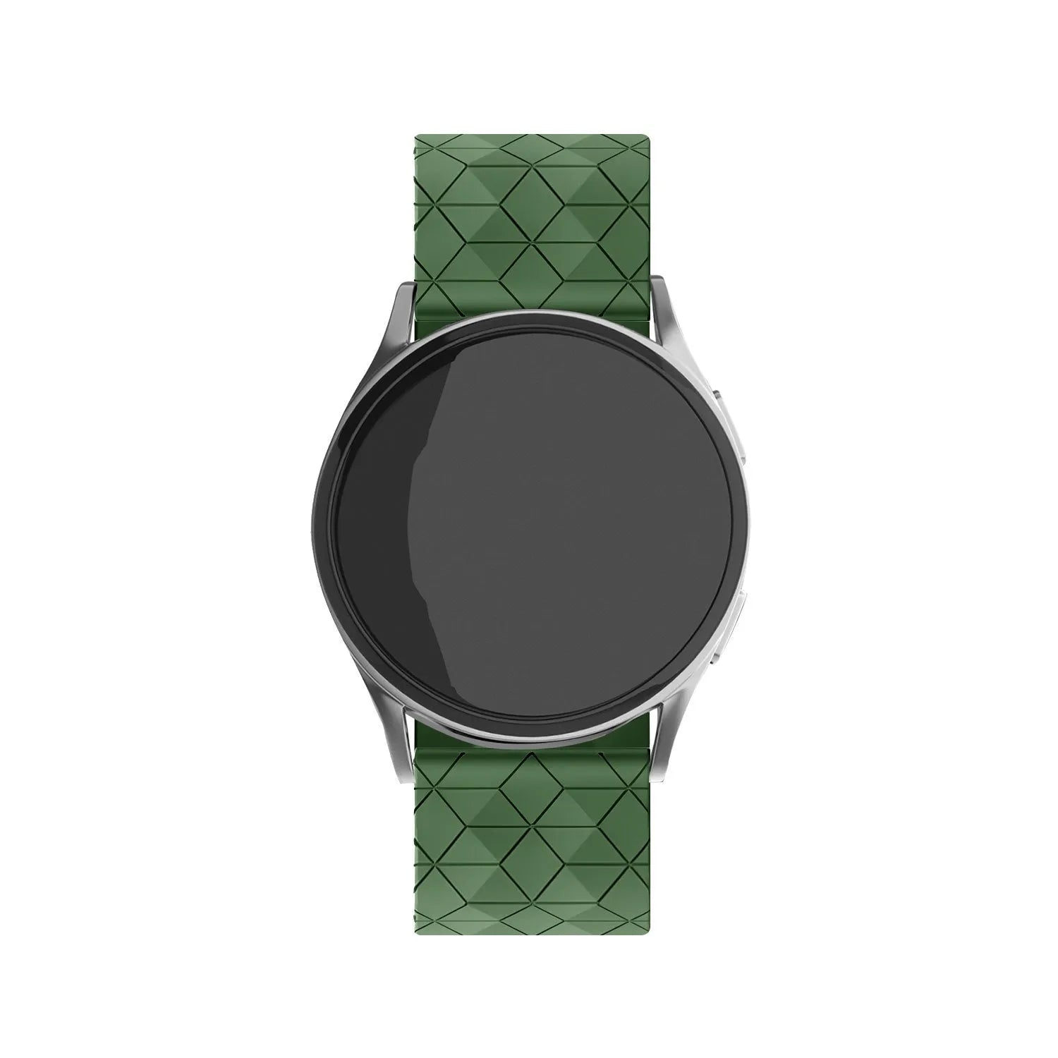 Suunto Vertical Silikonarmband Sechseck (Armeegrün)
