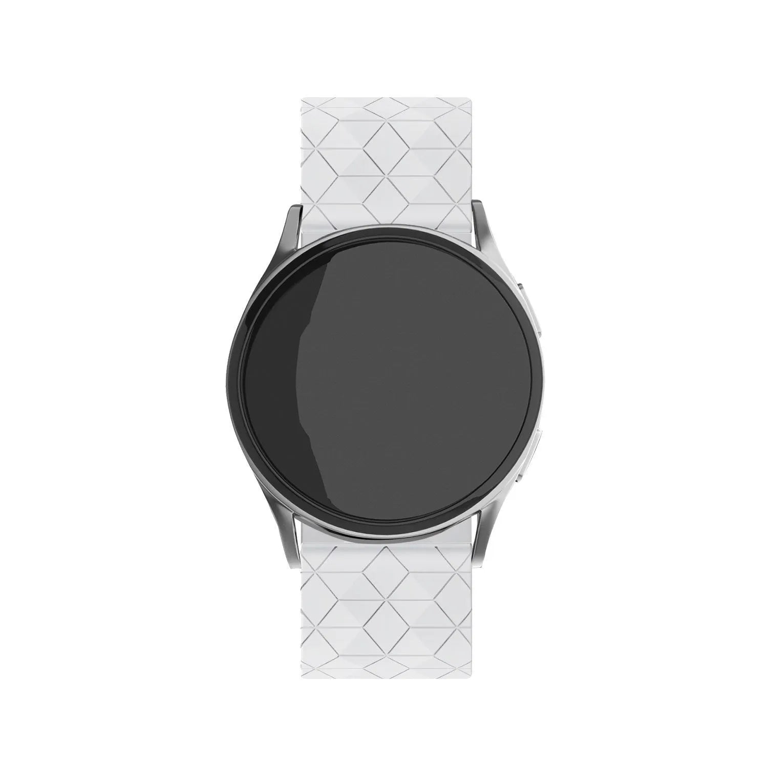 Suunto 9 Peak Silikonarmband Sechseck (weiß)