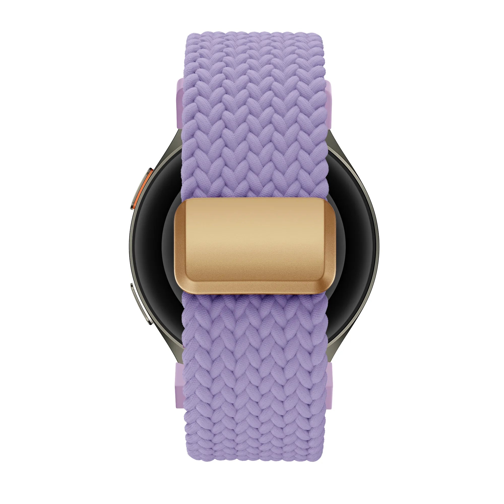 Bandz Samsung Galaxy Watch 4 40mm Geflochtenes Armband 'Easy Fit' (Flieder)