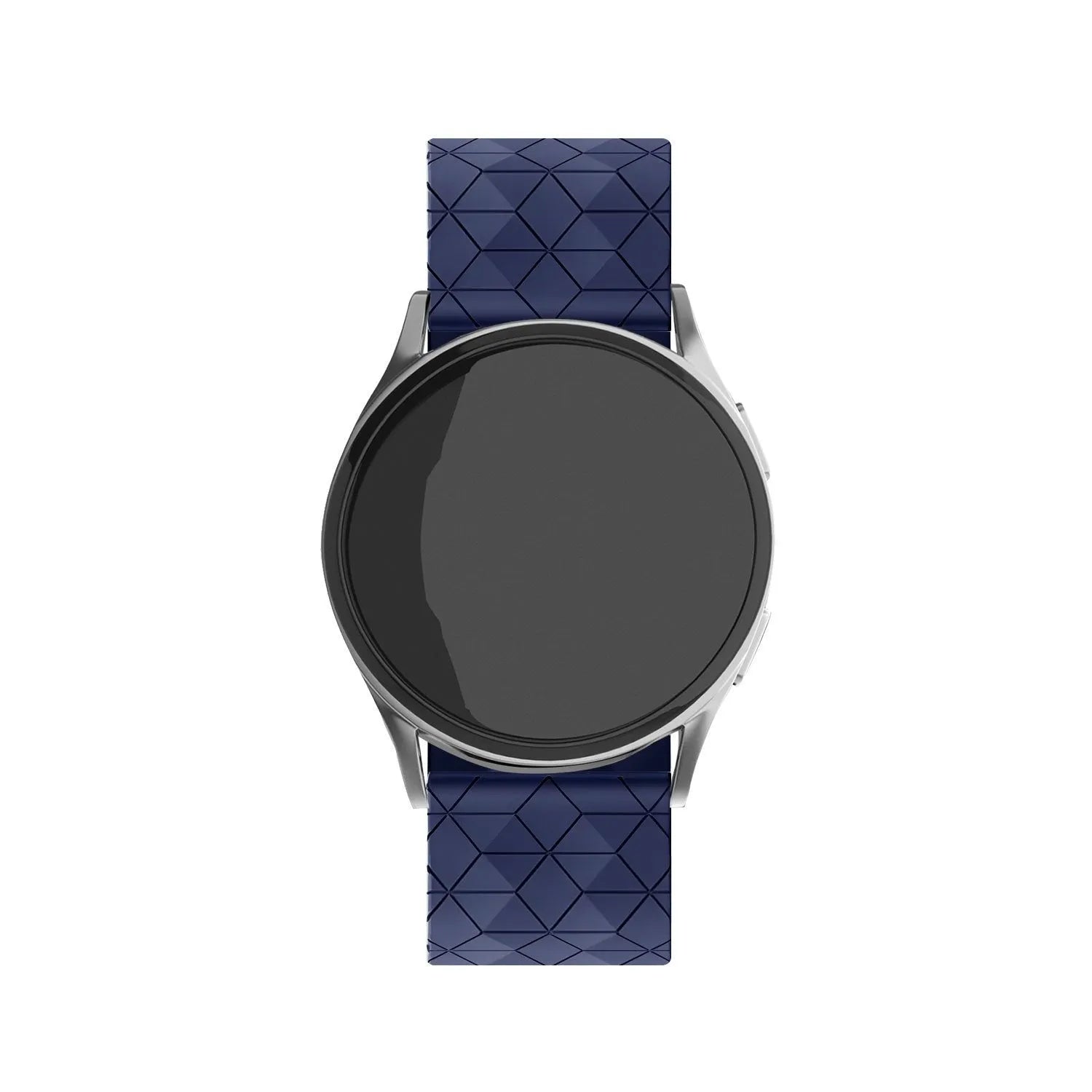 Suunto Run Silikonarmband Sechseck (Dunkelblau)