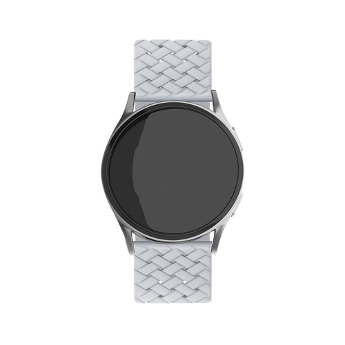Withings ScanWatch Nova Geflochtenes Silikonarmband (Grau)